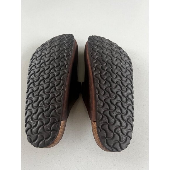 Birkenstock Boston Soft Footbed Havana leather Clogs Slides size 44 NEW main image 8
